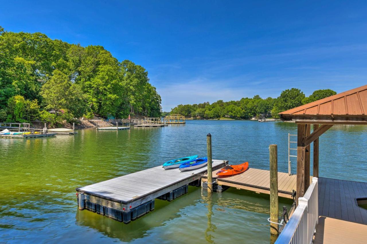 Lake Norman Retreat With Dock About 1 Mi To Marina! Mooresville Exterior foto